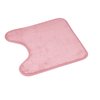 Tapis contour wc rose