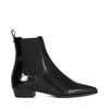 Black-Plain Leather