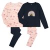 Bleu Marine + Rose