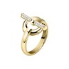Bague acier femme