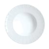 Assiettes Dessert Médard De Noblat Sania Brillant - Coffret 6 Porcelaine Blanche Relief Billes