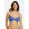 Imprimé Floral Bleu Amparo