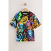 Graffiti Noir/Multicolore