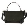 Sac croute de cuir noir