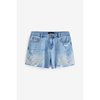 Short jean dentelle