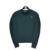 Pull torsadé Ralph Lauren noir
