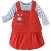Robe tee shirt rouge