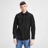 Chemise en jean noir homme