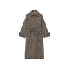 Manteau pied de poule femme