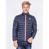 Doudoune matelassée homme bleu marine