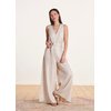 Combinaison lin beige