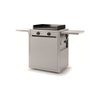 Chariot plancha inox