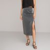 Jeansrock grau