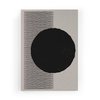 Imprimé Rond Noir