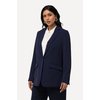 Blazer coton gris femme