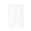 Pantalon coton satin stretch
