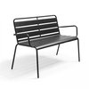 Banc métal extérieur