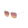 Blanc Shiny White/Brown Gradient