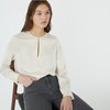 Polyester satin blouse