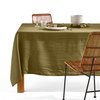 Green tablecloth