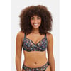 Imprimé Floral Gipsy Bleu Marine