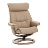 Fauteuil relax beige