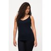 Top fines bretelles bleu marine