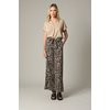 Pantalon fluide léopard femme