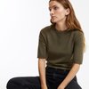 Pull vert femme