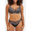 Imprimé Floral Gipsy Bleu Marine