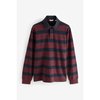 Burgundy Red/Navy Stripe