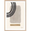 Affiche + Cadre En Bois - Chêne