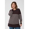 Marron Fudge/Whisper White Stripe