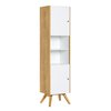 Vaisselier blanc 2 portes