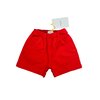 Short rouge bébé garçon