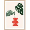 Affiche + Cadre En Bois - Chêne