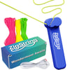 Zipstring Bleu + 3 Cordes (Verte/Jaune/Rose)