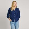 Chemise jean manche bouffante