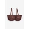Soutien gorge bandeau marron