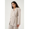 Beige Simply Taupre Check Ms25