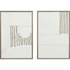 Blanc Texturé Et Bois Naturel