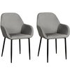 Lot 2 fauteuils velours