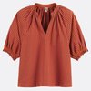 Blouse manche bouffante