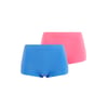 Bleuet + Rose Corail