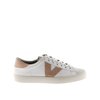 Zapatillas blancas piel mujer