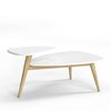 Table basse vintage blanche