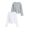 Blanc/Gris