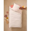 Parure housse de couette taie drap