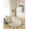 Tapis rond lavable