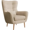 Beige Chiné Et Bois Clair